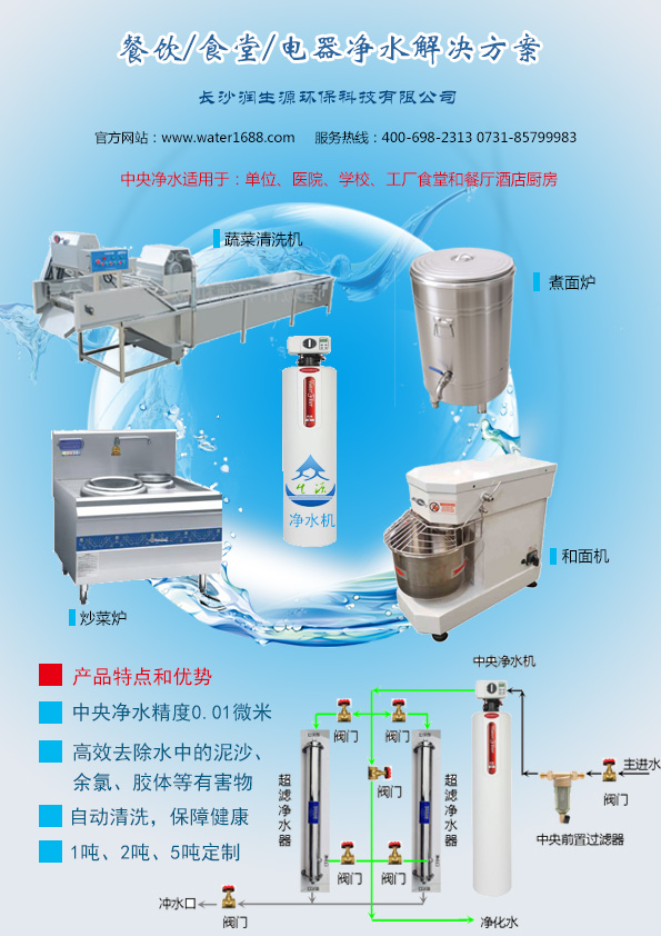 餐館廚房凈水器